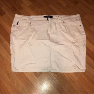 Torrid White Denim Mini